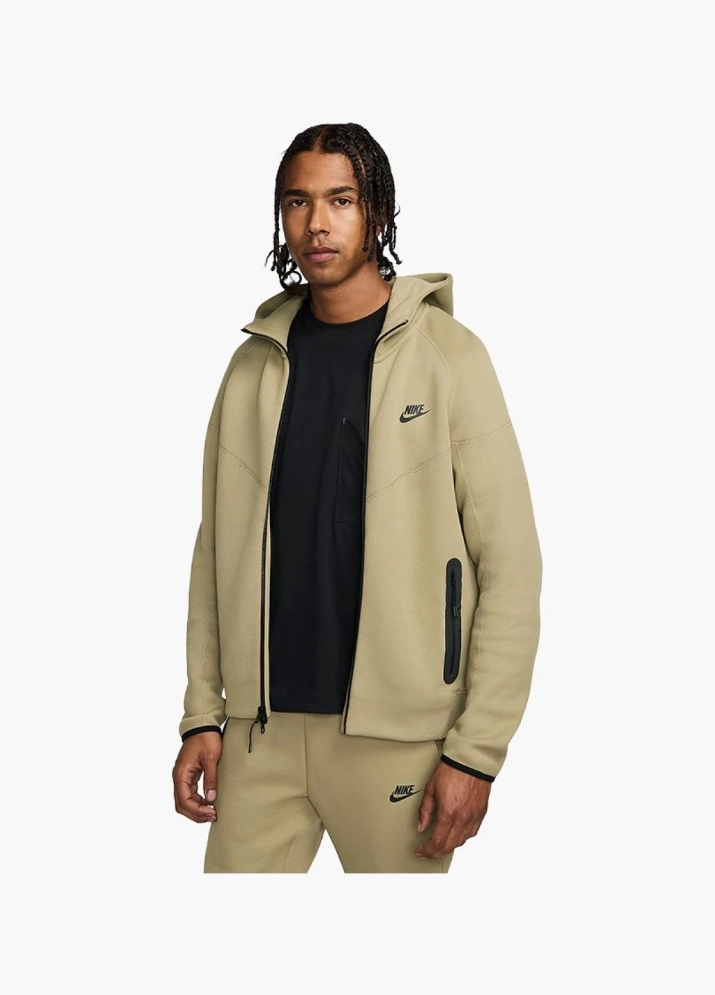 Кофта чоловіча Nike M Nk Tch Flc Fz Wr Hoodie (FB7921-277) — фото 1