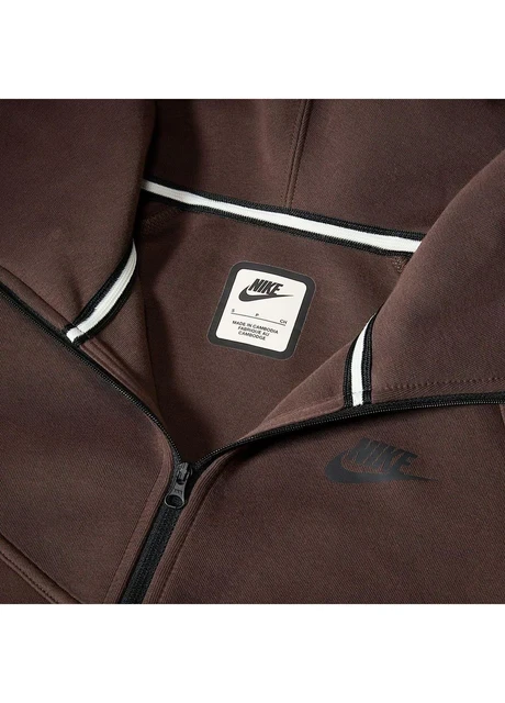 Кофта жіночі Nike Sportswear Tech Fleece Brown (FB8338-237) — фото 7