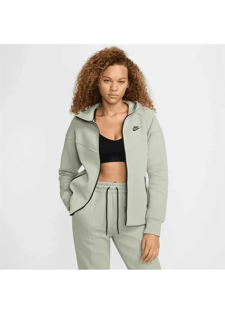 Кофта жіночі Nike Tech Fleece Windrunner Grey (FB8338-370) — фото 3