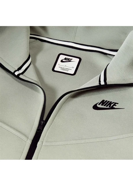 Кофта жіночі Nike Tech Fleece Windrunner Grey (FB8338-370) — фото 4