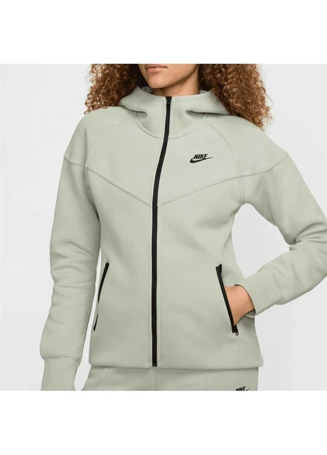 Кофта жіночі Nike Tech Fleece Windrunner Grey (FB8338-370) — фото 6