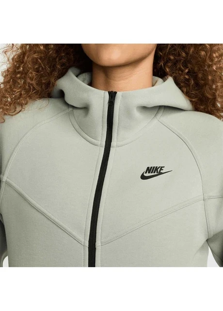 Кофта жіночі Nike Tech Fleece Windrunner Grey (FB8338-370) — фото 7