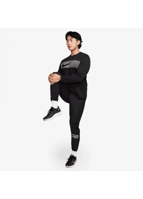 Брюки чоловічі Nike Dri-Fit Woven Running (FB8560-010) — фото 4
