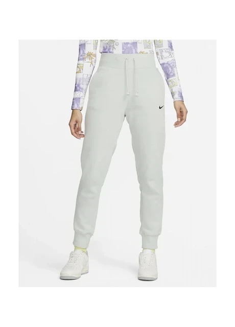 Брюки жіночі Nike Sportswear Phoenix Fleece High-Waisted Jogger Sweatpants Grey Fd0893-034 (FD0893-034) — фото 3