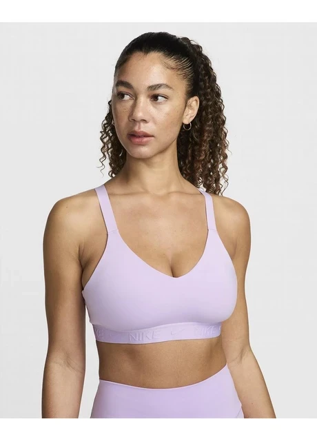 Спортивний топ жіночий Nike Indy Medium Support Padded Adjustable Sports Bra Violet (FD1065-512) — фото 4