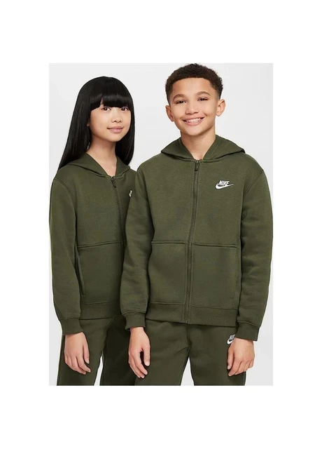 Спортивний костюм дитячий Nike Nsw Club Flc Fz Tracksuit Olive (FD3114-325) — фото 6