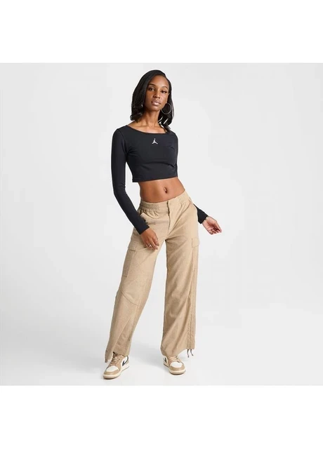 Брюки жіночі Jordan Chicago Corduroy Pants Beige (FD8209-277) — фото 3