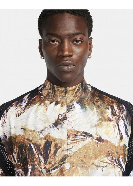 футболка Nike Lab Nocta 1/2-Zip Running Top Multi — фото 7