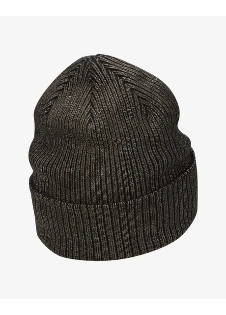 Шапка NIKE U NK PEAK BEANIE SC METALLIC L — фото 4