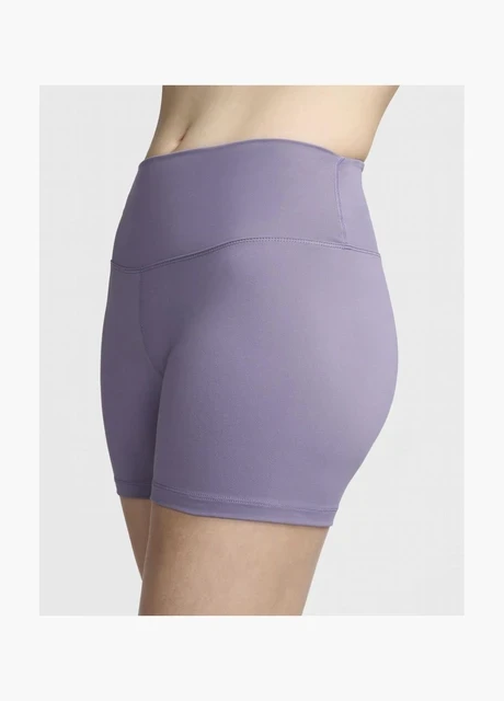 Шорти жіночі Nike One High-Waisted 5 Biker Shorts Violet (FN3211-509) — фото 5