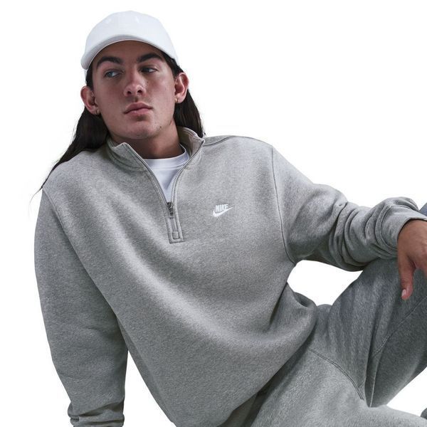 Кофта чоловіча Nike Club 1/2 Zip Fleece (FN3864-063) — фото 4