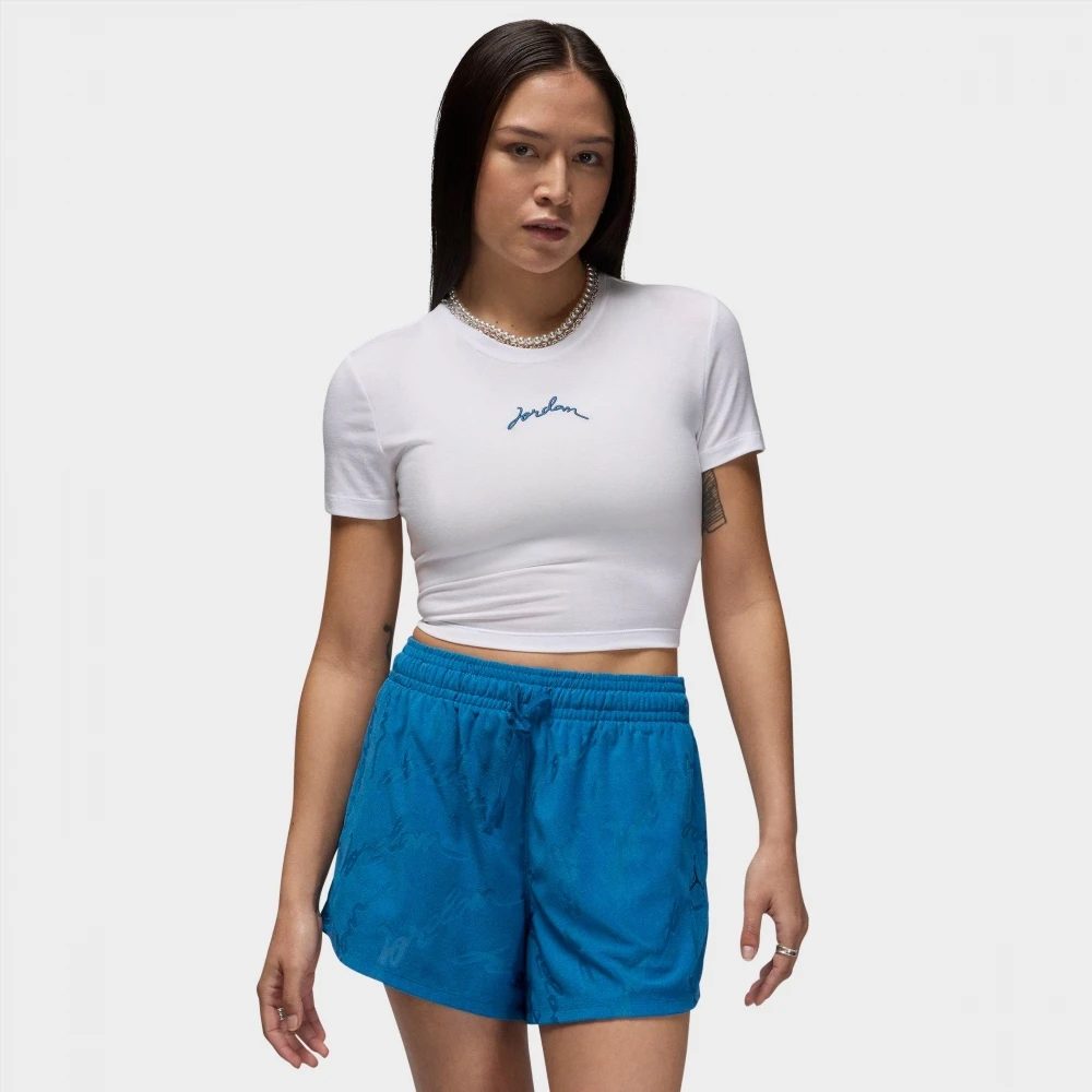 Футболка жіноча Jordan Slim Cropped T-Shirt (FN5720-100) — фото 3