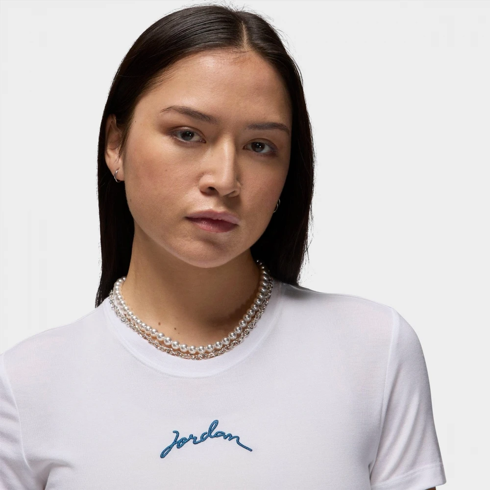 Футболка жіноча Jordan Slim Cropped T-Shirt (FN5720-100) — фото 6