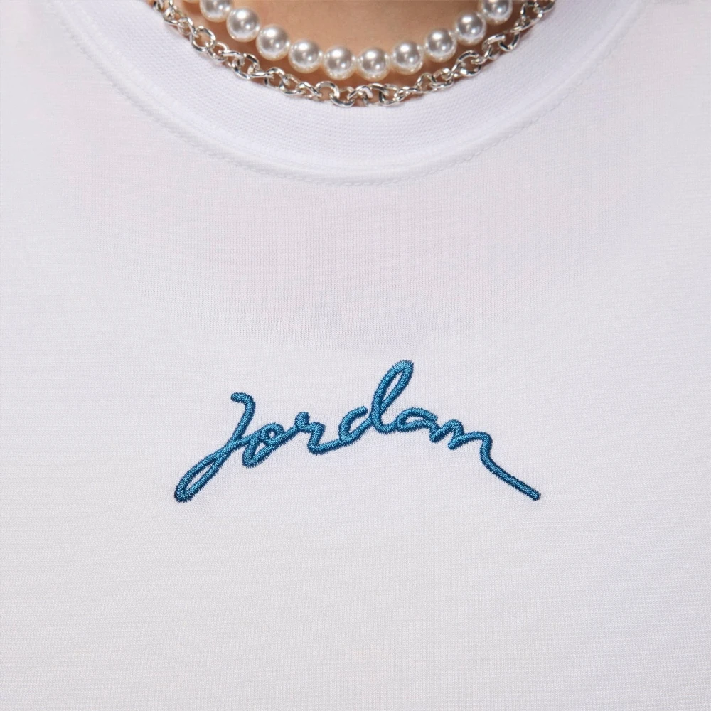 Футболка жіноча Jordan Slim Cropped T-Shirt (FN5720-100) — фото 7