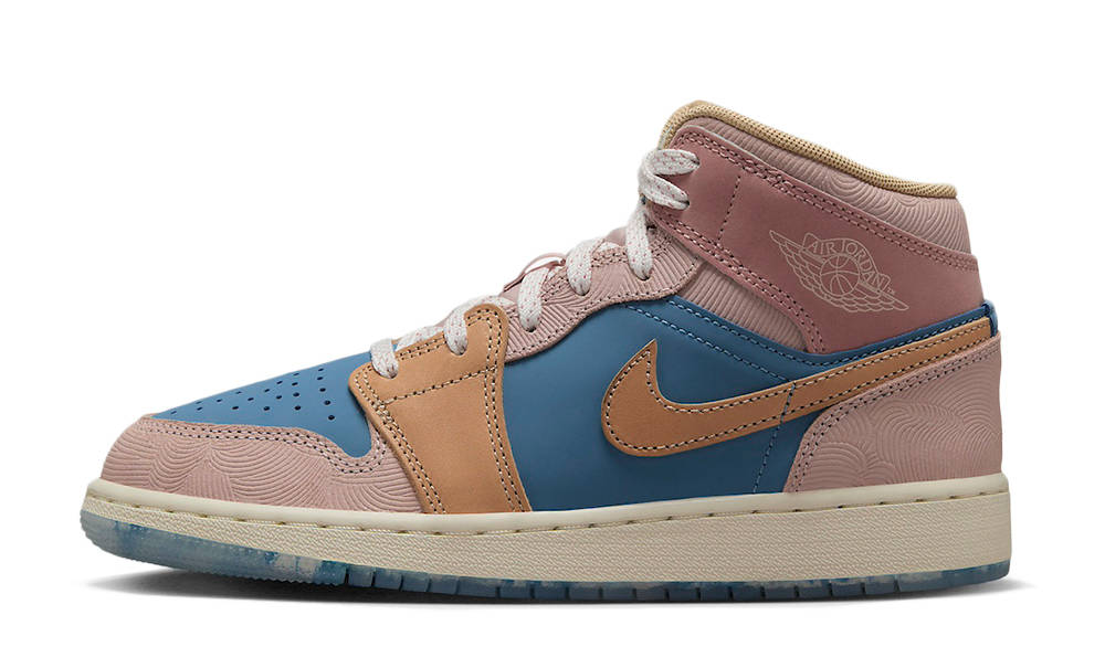 Кросівки жіночі Jordan 1 Mid Gs “Zen” (FN7452-400) — фото 1