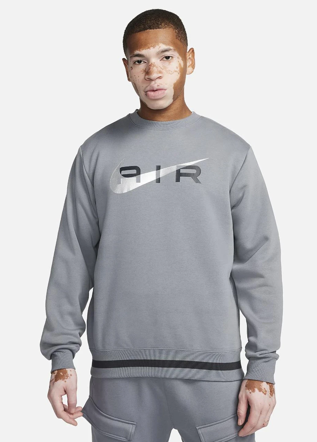 Кофта чоловіча Nike Men's Fleece Crew-Neck Sweatshirt (FN7692-065) — фото 1
