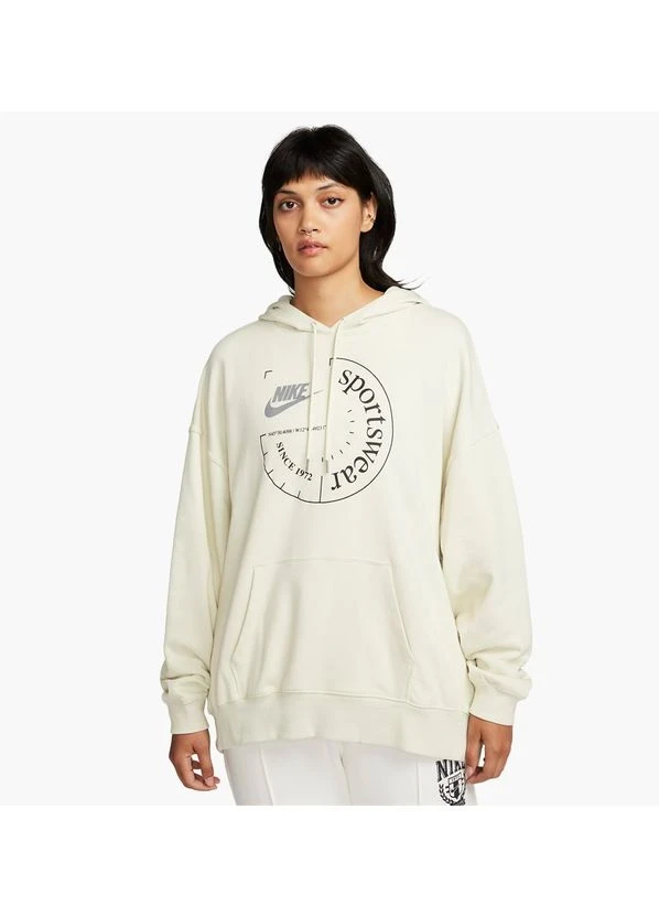 Кофта жіночі Nike W Nsw Ft Os Fleece Po Hoodie Spu (FN7695-020) — фото 1