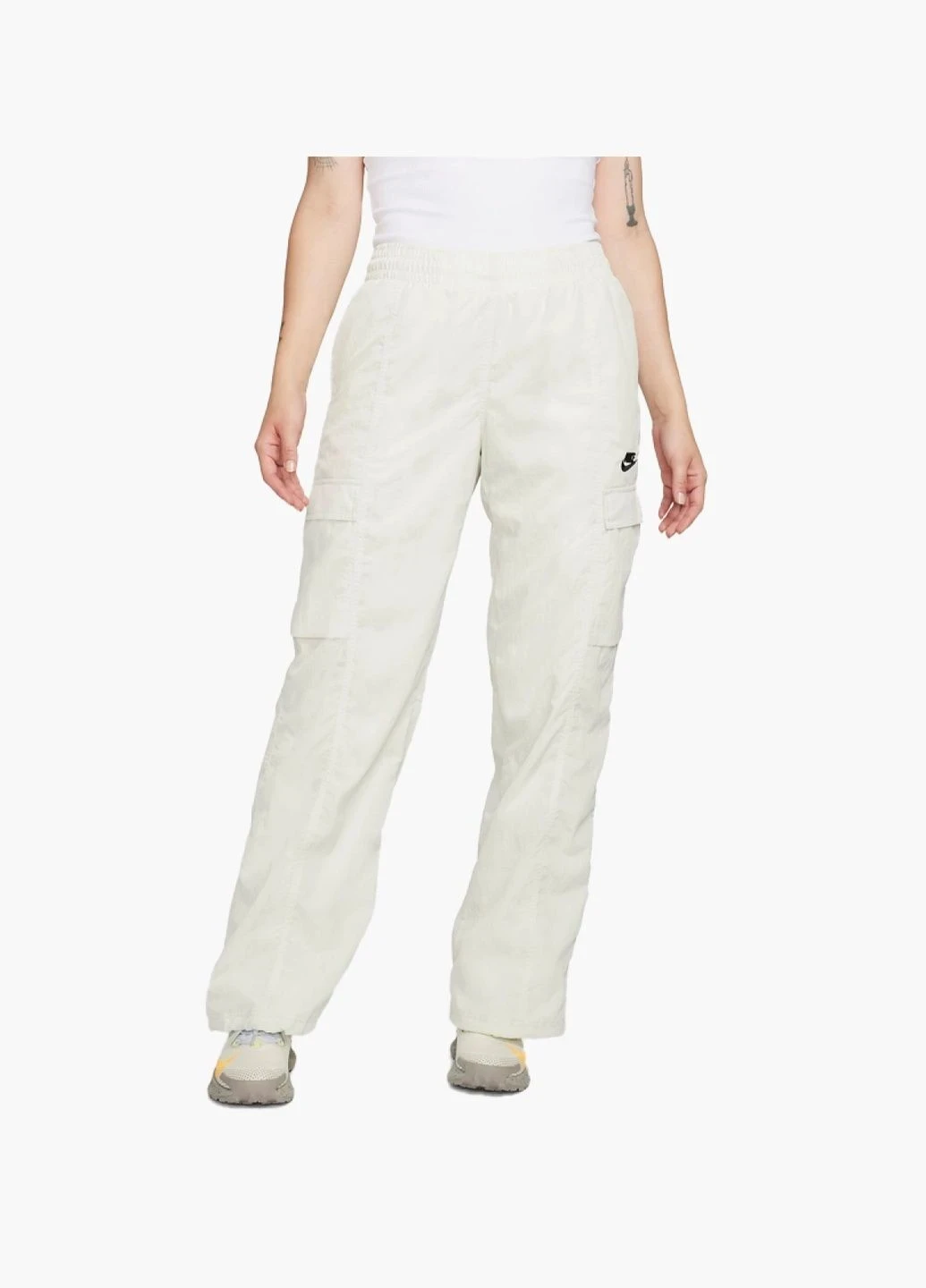 Брюки жіночі Nike Sportswear Woven Cargo Pants White (FN7696-020) — фото 1