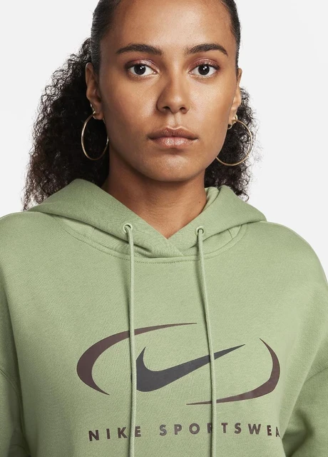 Кофта жіночі Nike W Nsw Flc Os Po (FN7698-386) — фото 5