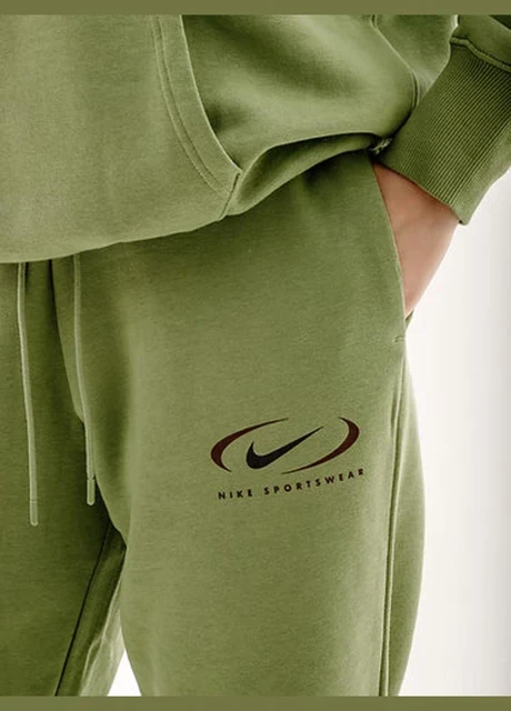 Брюки жіночі Nike Ns Phnx Flc Hr Os Pant Prnt (FN7716-386) — фото 4