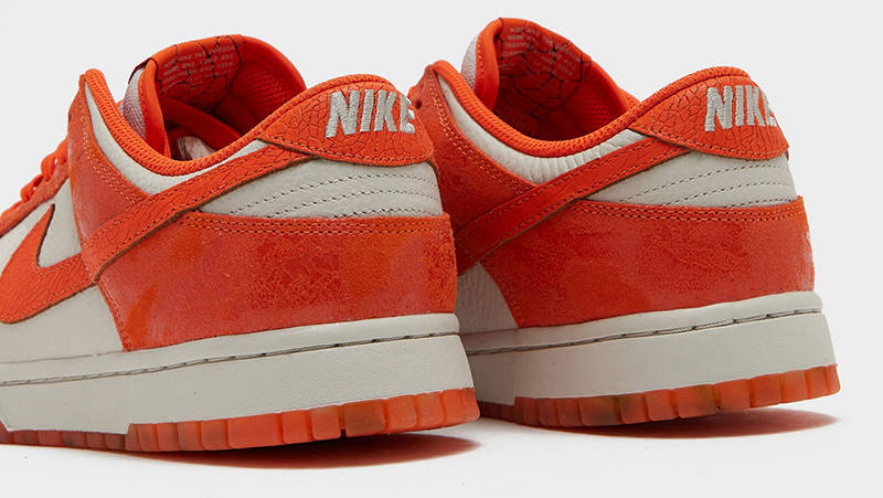 Кросівки жіночі Nike Dunk Low Orange/White (FN7773-001) — фото 7