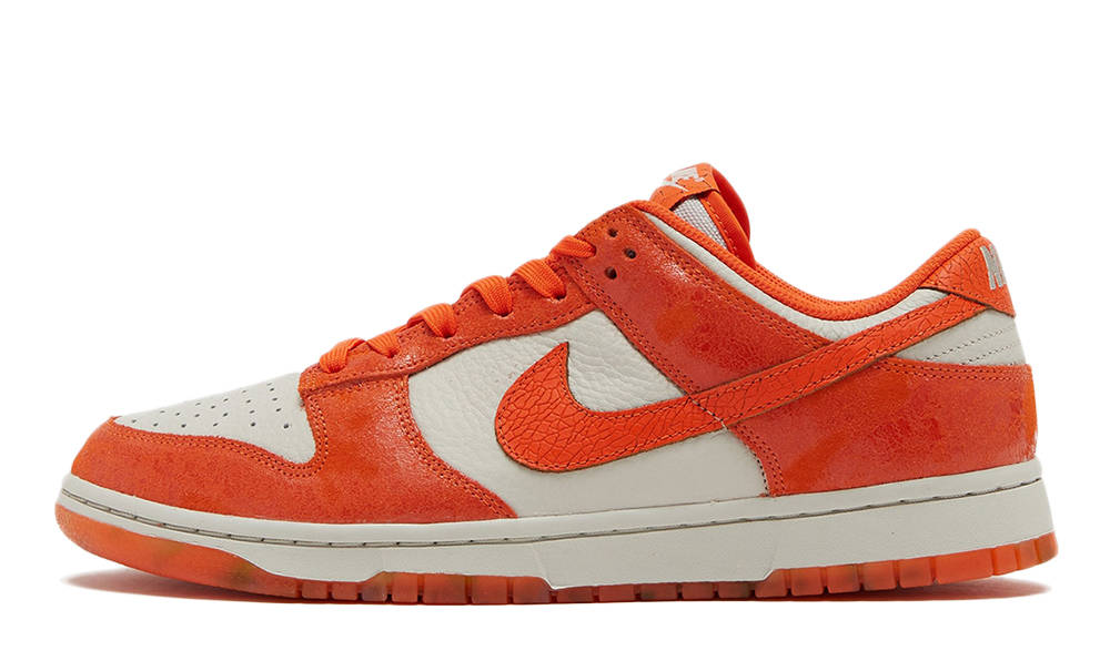 Кросівки жіночі Nike Dunk Low Orange/White (FN7773-001) — фото 9