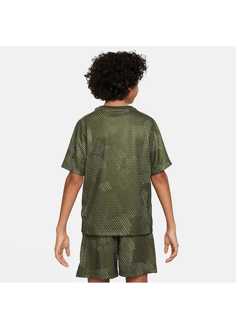 Футболка дитяча Nike Youth Dri-Fit Military Printed Top (FN8694-325) — фото 4