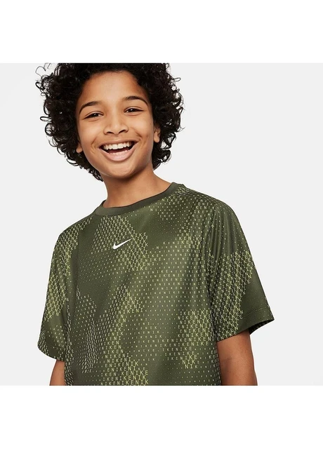 Футболка дитяча Nike Youth Dri-Fit Military Printed Top (FN8694-325) — фото 5