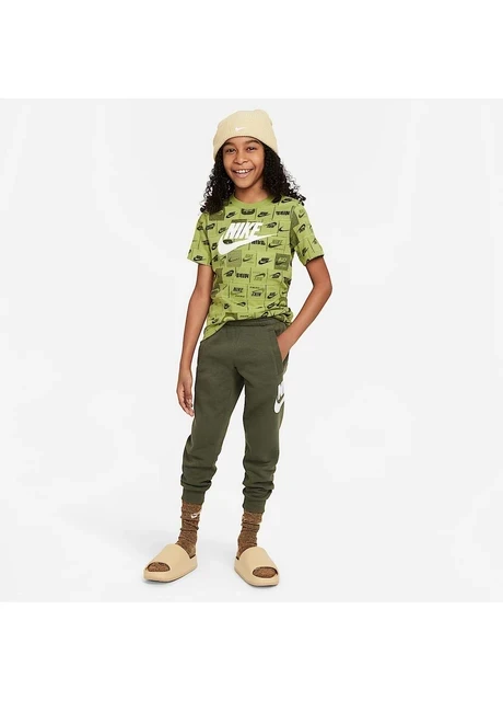 Футболка дитяча Nike Sportswear Older Kids' T-Shirt (FN9609-377) — фото 6