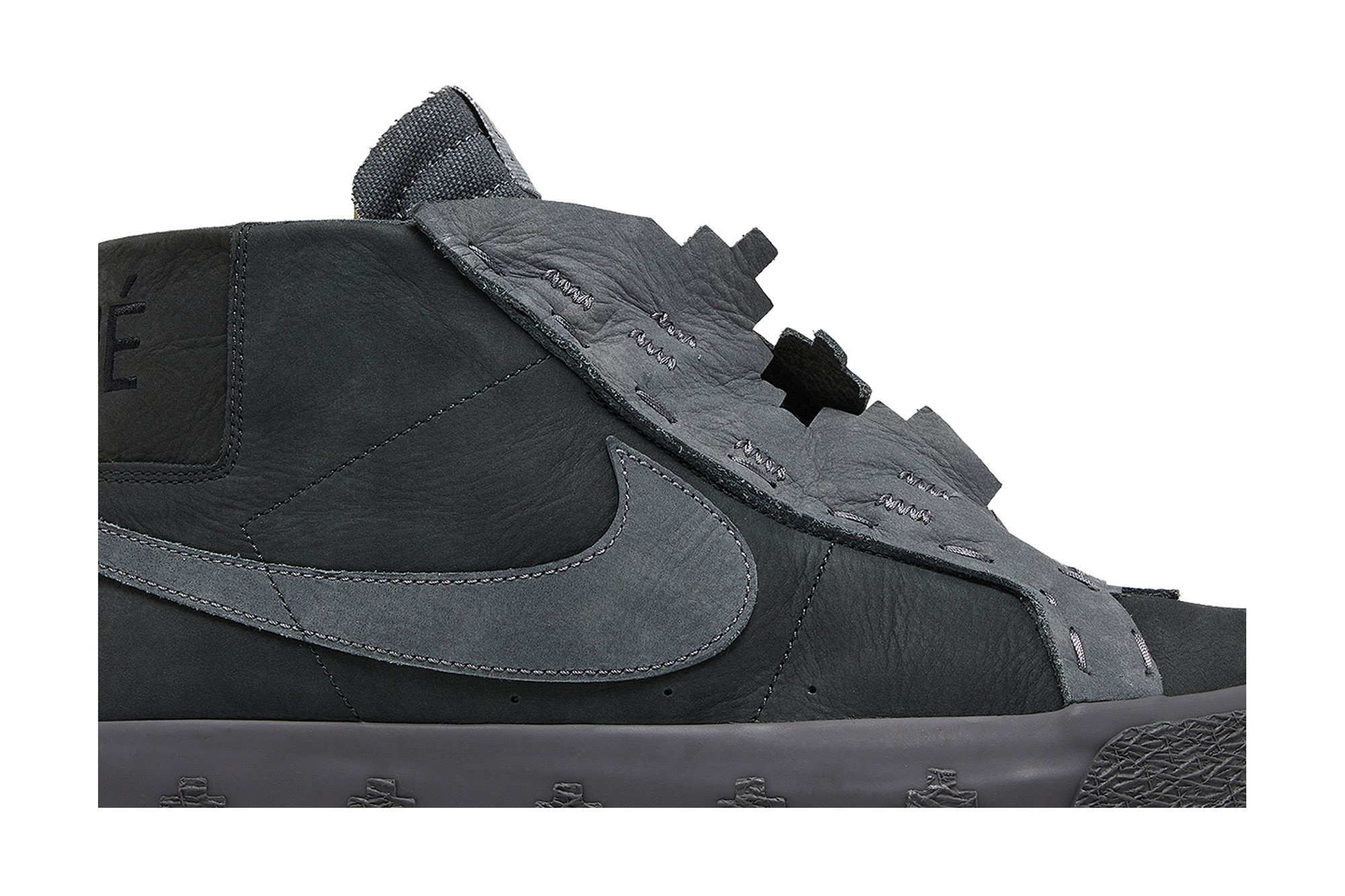 Кросівки унісекс Nike Diorr Greenwood X Blazer Mid Sb Grey (FQ0792-001) — фото 3