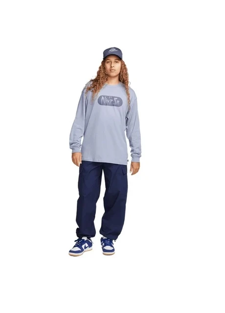 Кофта чоловіча Nike B Tee Ls M90 Brnd Rd (FQ3715-493) — фото 4