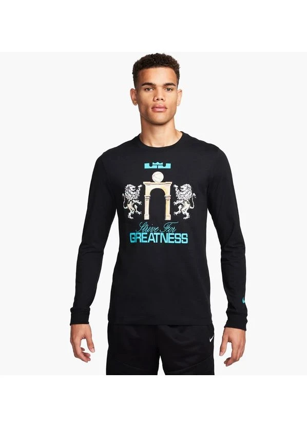 Кофта чоловіча Nike T-Shirtlebron (FQ4908-010) — фото 1