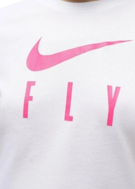 Футболка жіноча Nike W Nk Df Swoosh Fly Grx (FQ6606-100) — фото 3