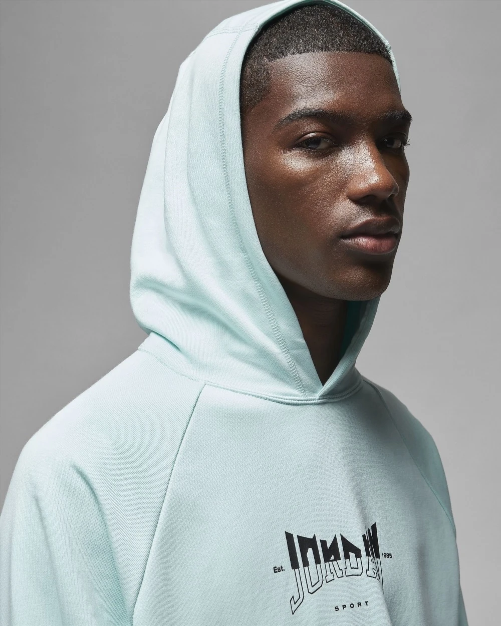 Кофта чоловіча Jordan Dri-Fit Sport Graphic Fleece Pullover Hoodie Light Blue (FQ6808-346) — фото 6