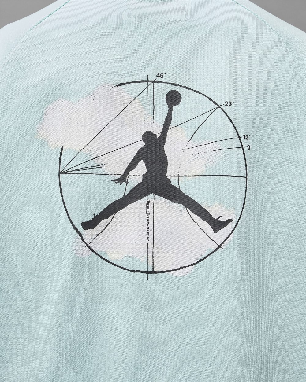 Кофта чоловіча Jordan Dri-Fit Sport Graphic Fleece Pullover Hoodie Light Blue (FQ6808-346) — фото 7