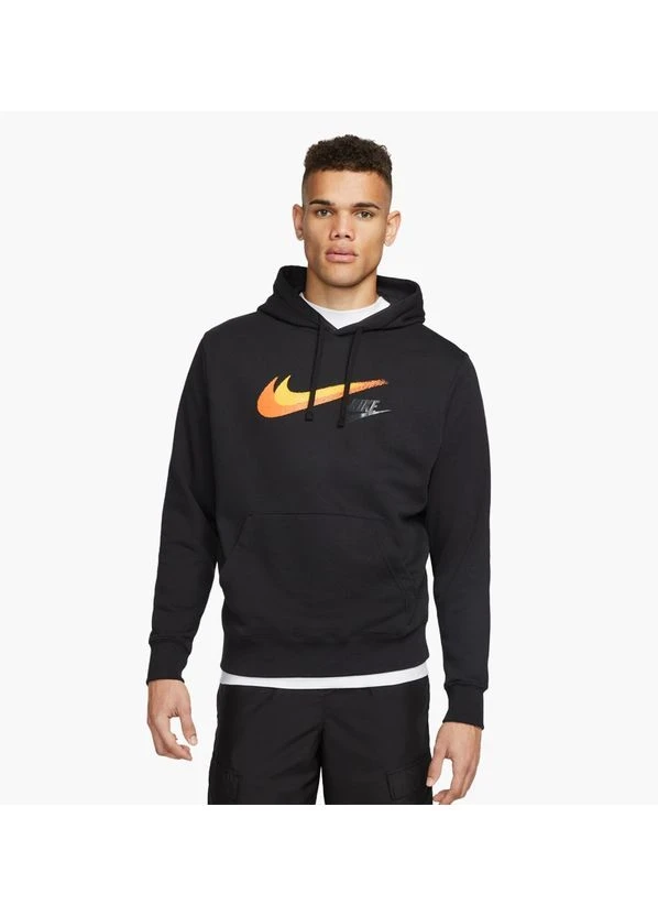 Кофта чоловіча Nike Sportswear Hoodie Black (FQ7163-010) — фото 1