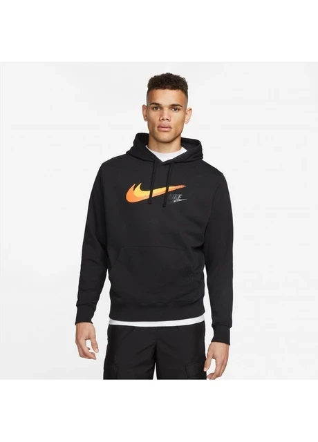 Кофта чоловіча Nike Sportswear Hoodie Black (FQ7163-010) — фото 3