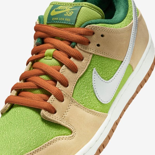 Кросівки чоловічі Nike Low Pro Sb Escargot Unisex Sneakers Green (FQ7585-200) — фото 7