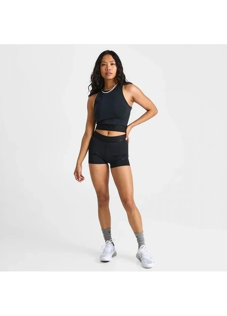 Спортивний топ жіночий Nike Pro Dri-Fit Crop Tank Black (FQ7934-010) — фото 5