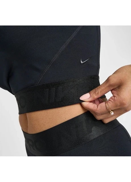 Спортивний топ жіночий Nike Pro Dri-Fit Crop Tank Black (FQ7934-010) — фото 8