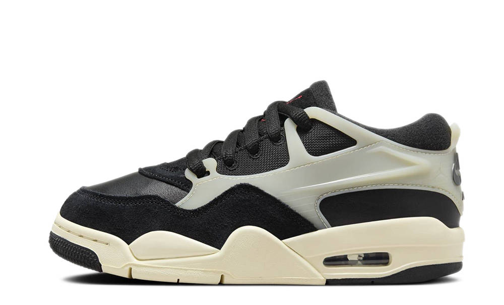 Кросівки дитячі Jordan 4 Rm Gs Black/Grey (FQ7938-006) — фото 1
