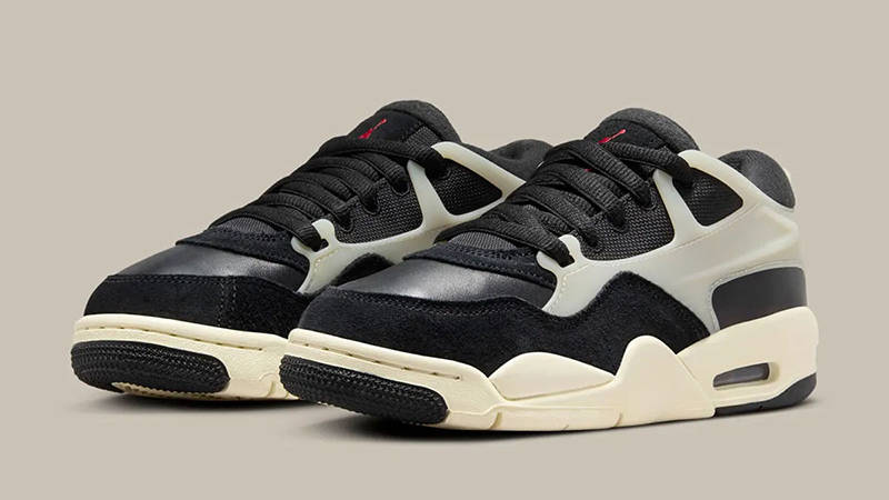 Кросівки дитячі Jordan 4 Rm Gs Black/Grey (FQ7938-006) — фото 3