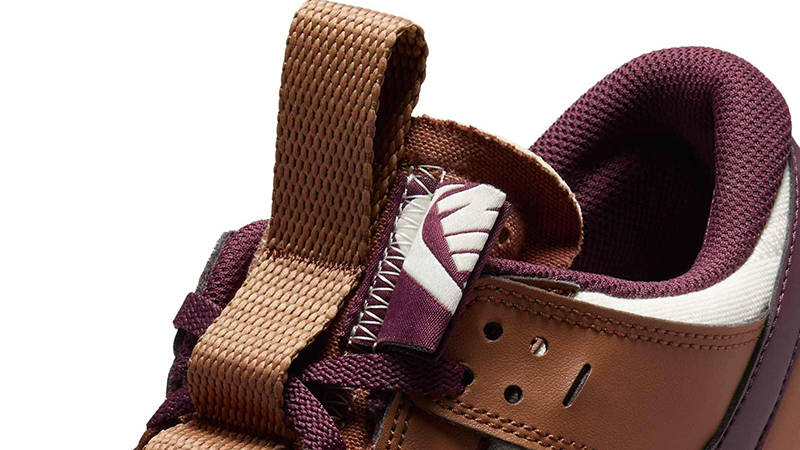 Кросівки Nike Dunk Low Jumbo 'Light British Tan Burgundy Crush' — фото 7