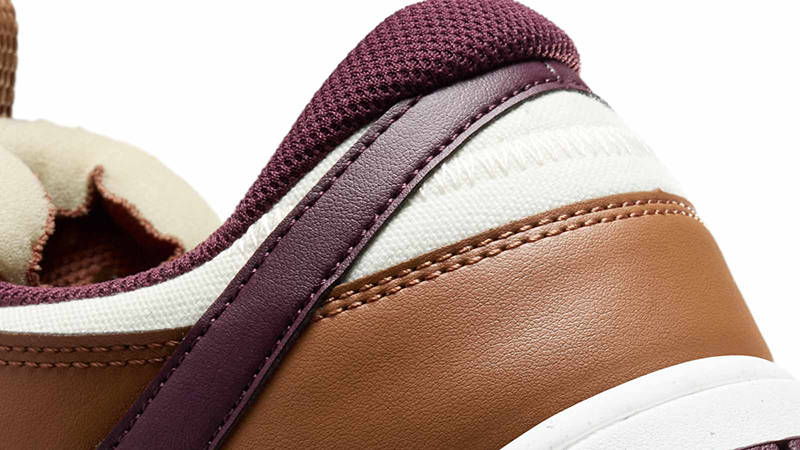 Кросівки Nike Dunk Low Jumbo 'Light British Tan Burgundy Crush' — фото 8
