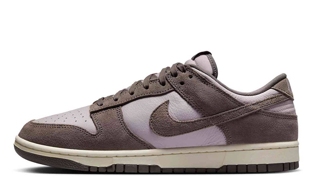 Кросівки чоловічі Nike Dunk Low SE 'Platinum Violet Cave Stone' — фото 1