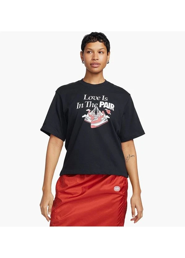 Футболка жіноча Nike W Nsw Tee Oc 1 Boxy (FQ8870-010) — фото 1