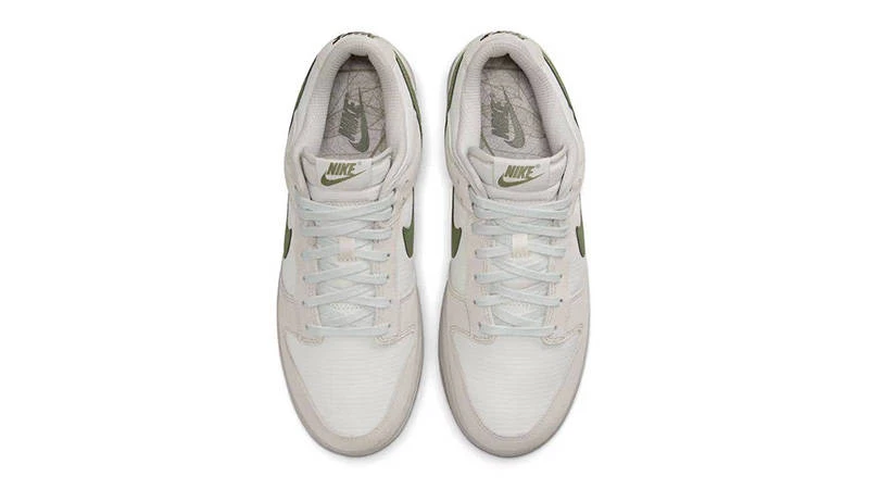 Кросівки Nike Dunk Low White/Beige — фото 4