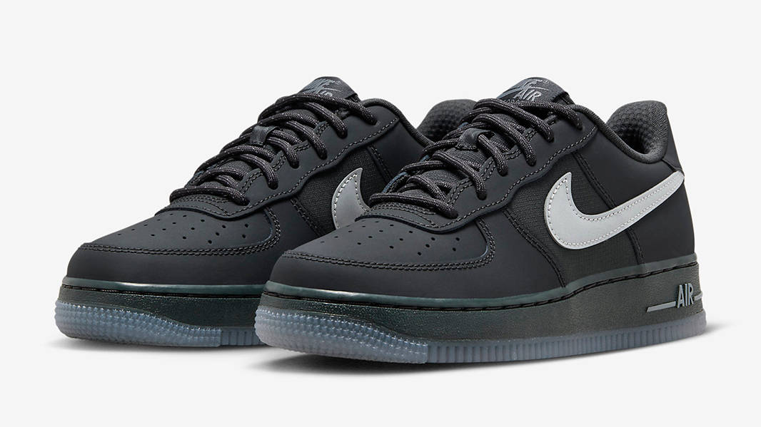 Кросівки жіночі Nike Gs Air Force 1 Anthracite Cool (FV3980-001) — фото 3