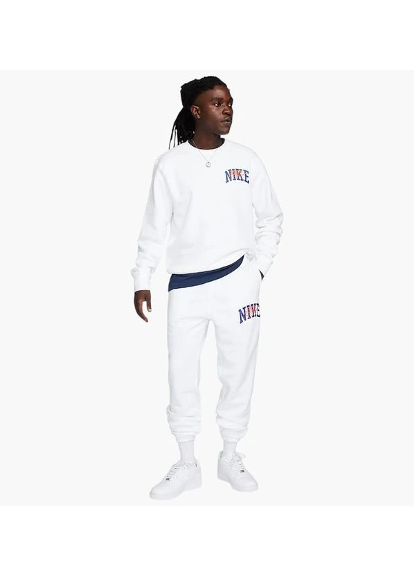 Спортивний костюм чоловічий Nike Club Fleece Brushed-Back White (FV4447-100__FV4453-100) — фото 1