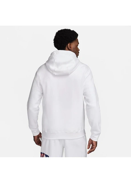 Спортивний костюм чоловічий Nike Club Fleece Brushed-Back White (FV4447-100__FV4453-100) — фото 4